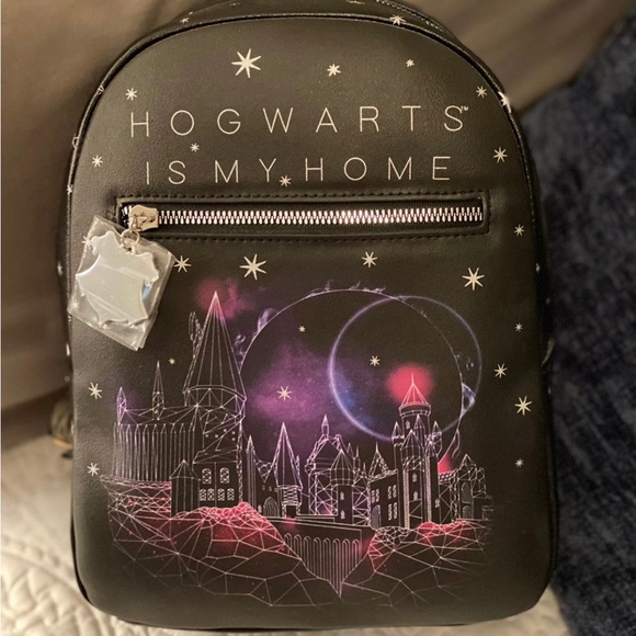 Warner Bros. Bags Nwot Hogwarts Is My Home Mini Backpack Poshmark